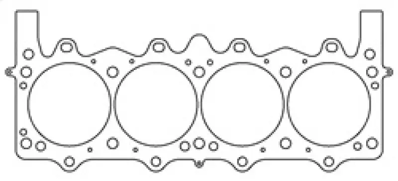 Cometic Mls Cylinder Head Gasket For Chrysler A-8 Sprint Block – .040" Thickness, 4.165" Bore, Compatible With W9 Heads 1
