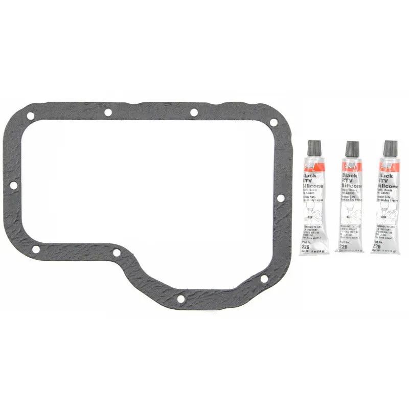 Fel-Pro High-Temperature Oil Pan Gasket Set For Kia Sorento — Rubber-Coated Fiber Construction 1