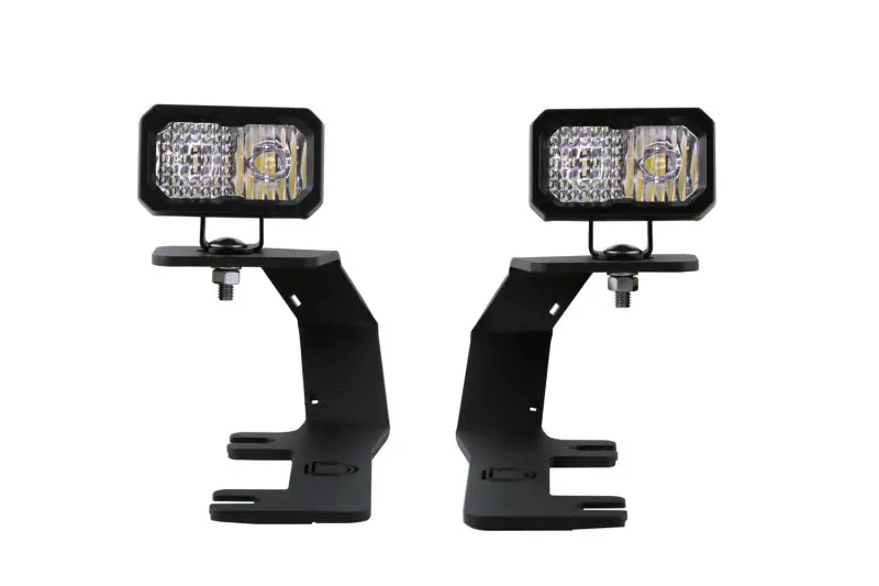 Diode Dynamics Ssc2 Led Ditch Light Kit For 2014–2019 Chevrolet Silverado & Gmc Sierra – Sport White Combo 1