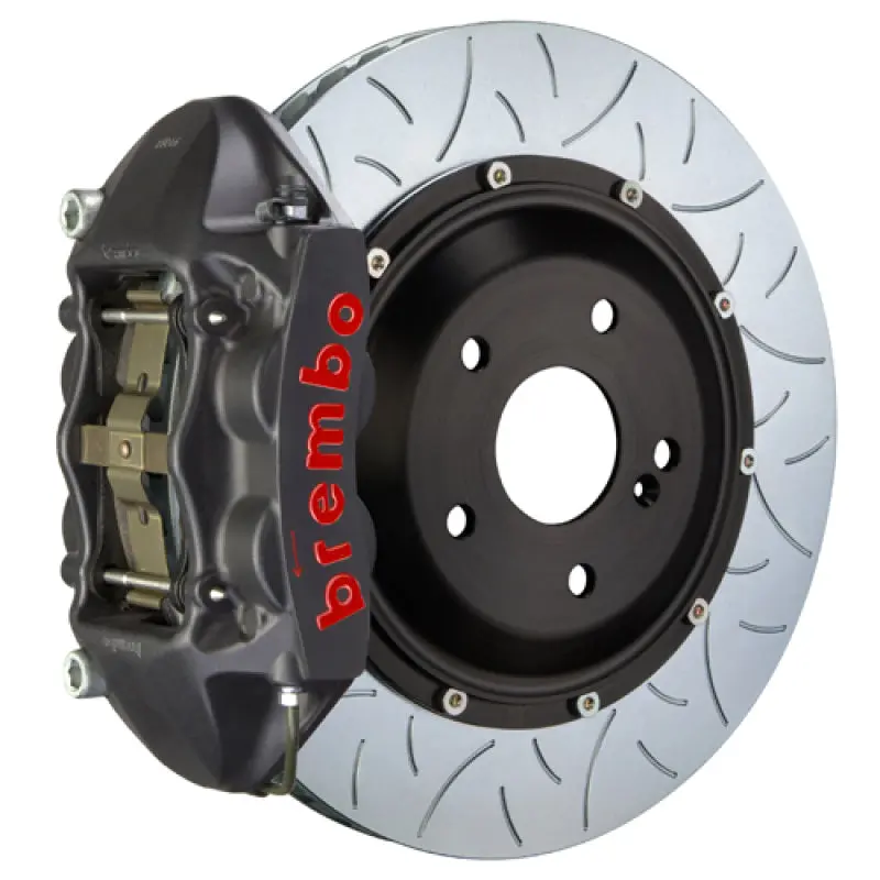 Brembo Gt Series Big Brake Kit – Rear, 380X28Mm Two-Piece Slotted Rotors With 4-Piston Calipers For Porsche 991.1 C2/Gts 1