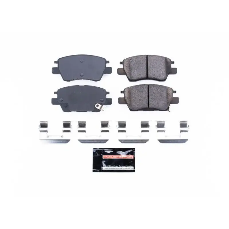 Power Stop Z23 Evolution Sport Brake Pads – 2017–2019 Chevrolet Bolt Ev Front, Includes Hardware 1