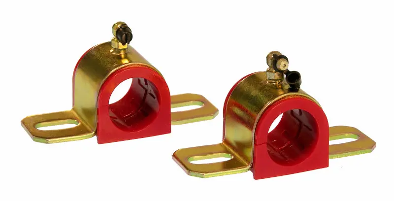 Prothane 32Mm Greasable 90° Sway Bar Bushings – Type B Bracket, Red Polyurethane 1